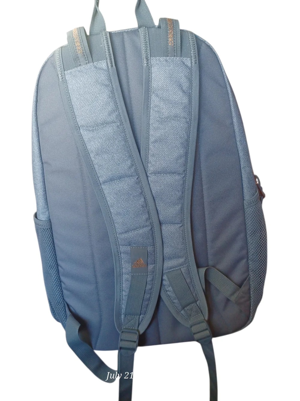 Adidas Blue Men's Backpack - Durable Everyday Bag